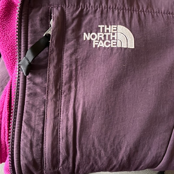 The North Face Denali Fleece Zip-up Jacket Women Size Medium Magenta/purple/pink - Picture 3 of 12